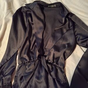 Black Collared Dress